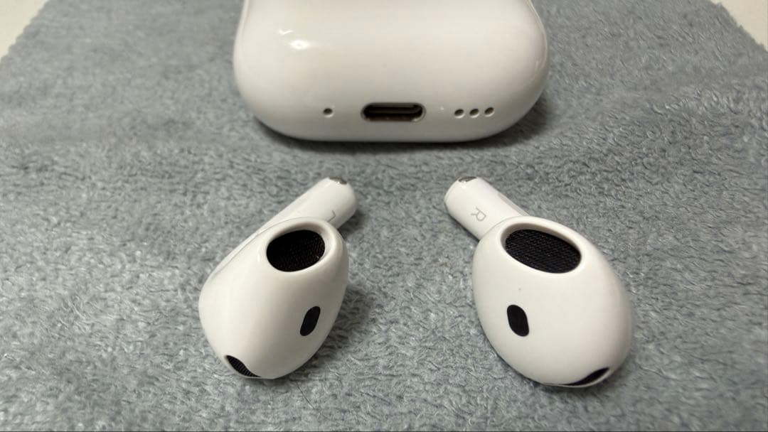 【値下げしました】Care保証期間中AirPods4 ノイズキャンセリングモデル