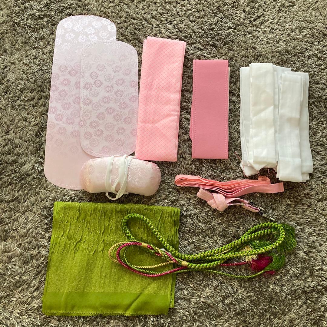 正絹♡振袖フルセット　淡いピンク　成人式