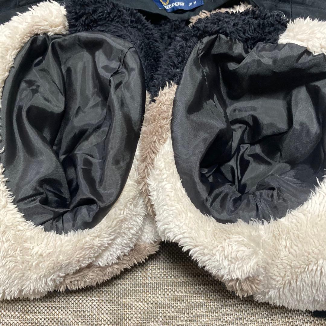 FRED PERRY モッズコート ファー付き　ボアライナー　M