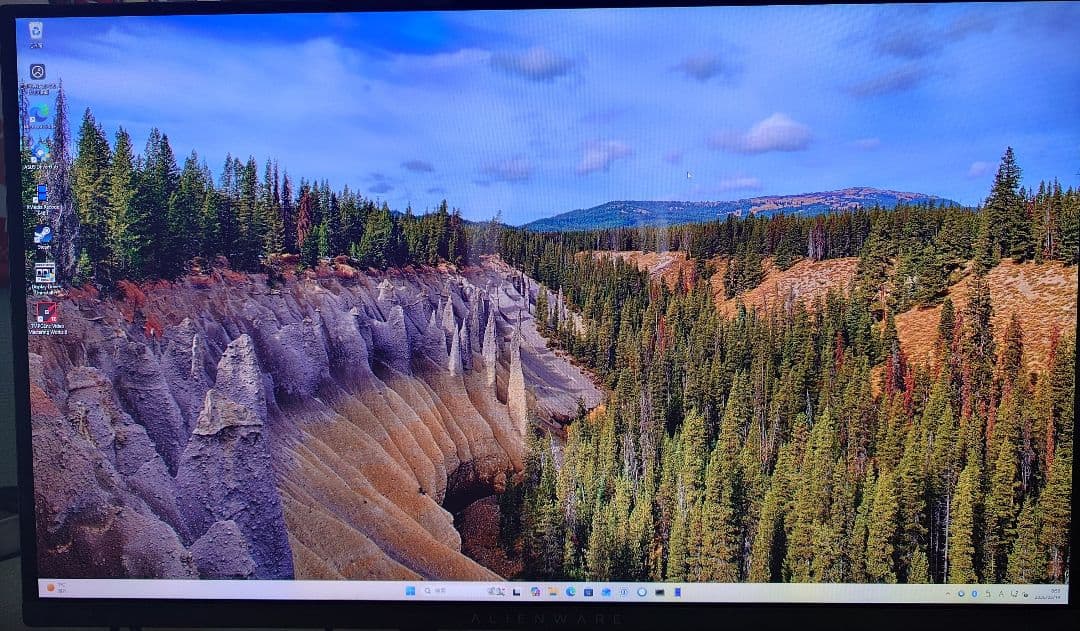 DELL 有機EL ゲーミングモニター　AW2725DF