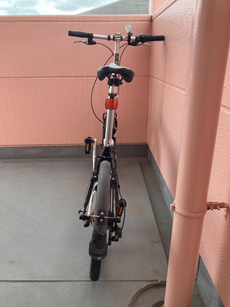 【訳あり】DAHON「Vybe D7-2017モデル」黒　折りたたみ自転車