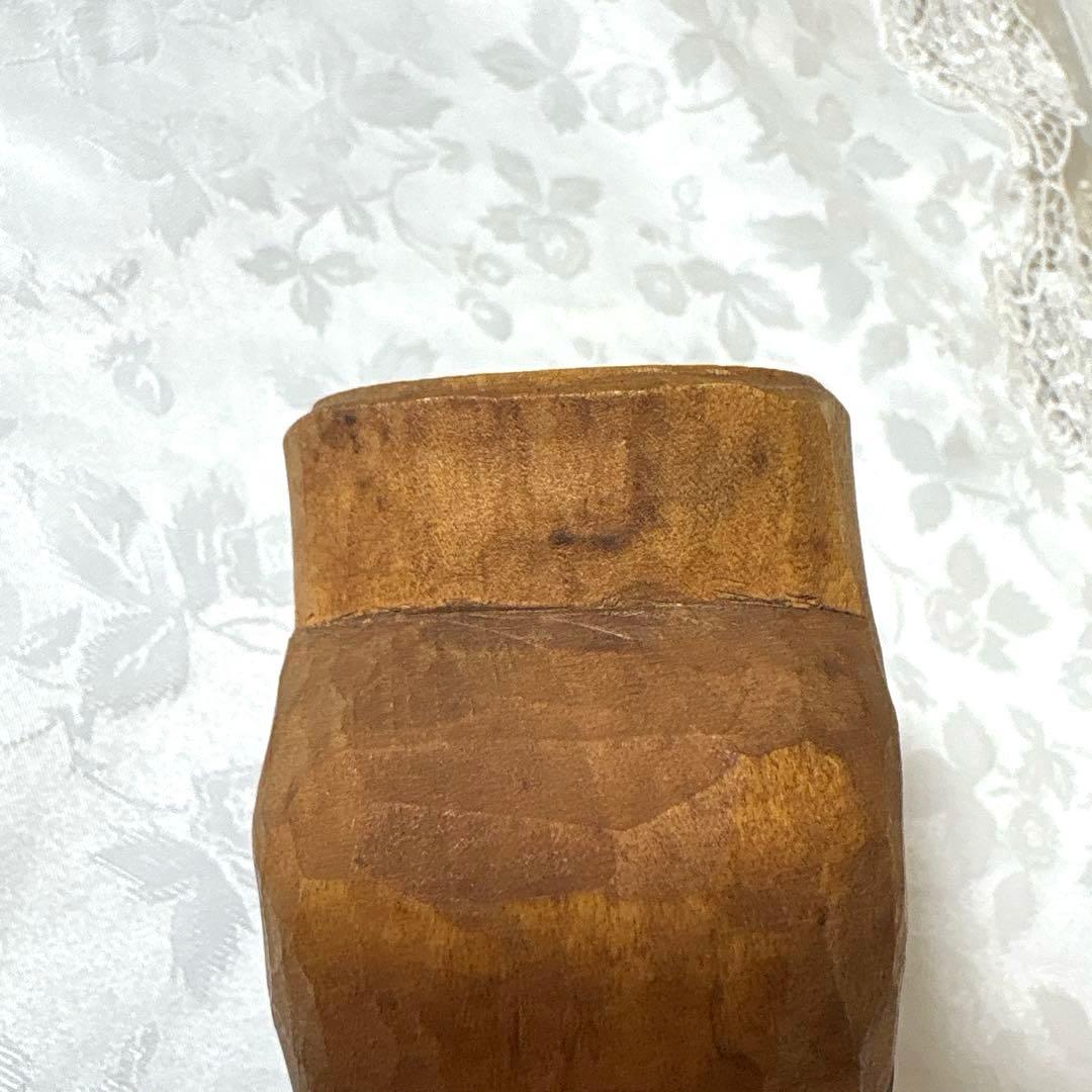 スウェーデン　手彫り　木彫置物　 人形　ヨーロッパ　木彫　工芸品美術品ビンテージ