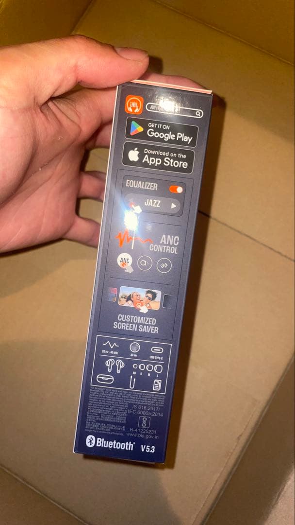 JBL LIVE BEAM 3 black　ワイヤレスイヤホン　 新品未開封