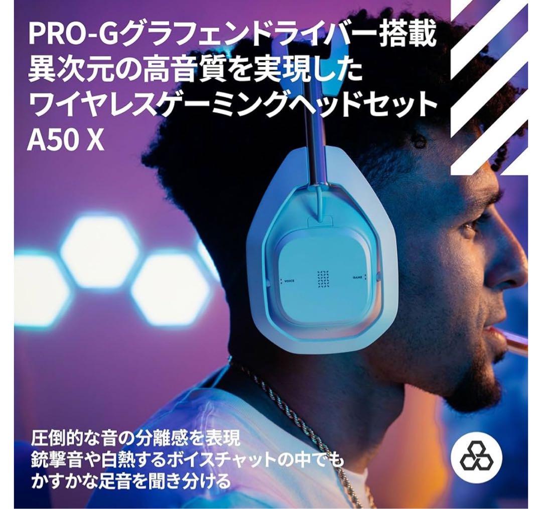 【新品未使用】Logicool G A50X ゲーミングヘッドセット