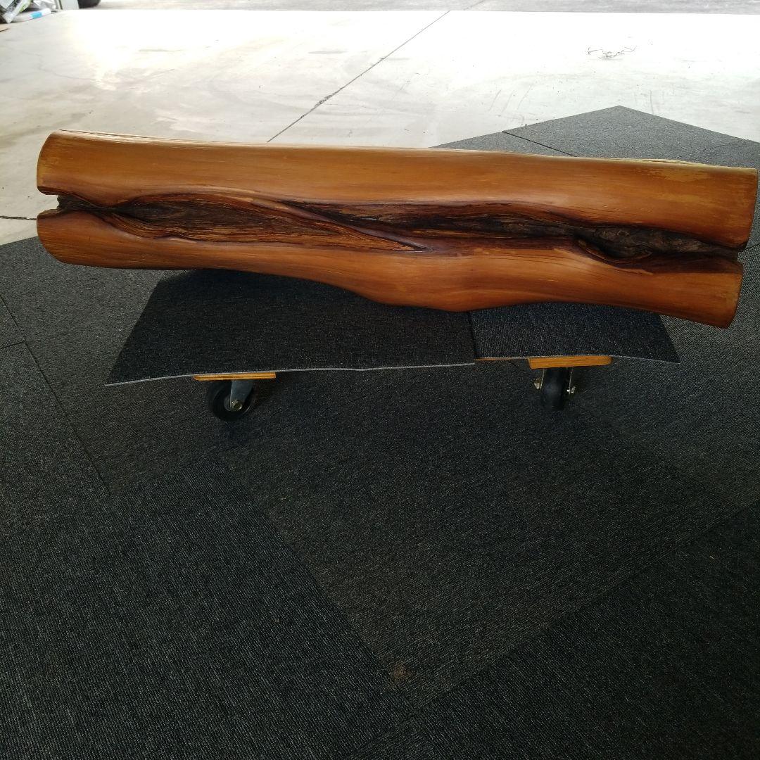 オブジェ置物《杉の珍木》☆稀少限定《四つ葉のクローバー》幸運&希望頼める便発送