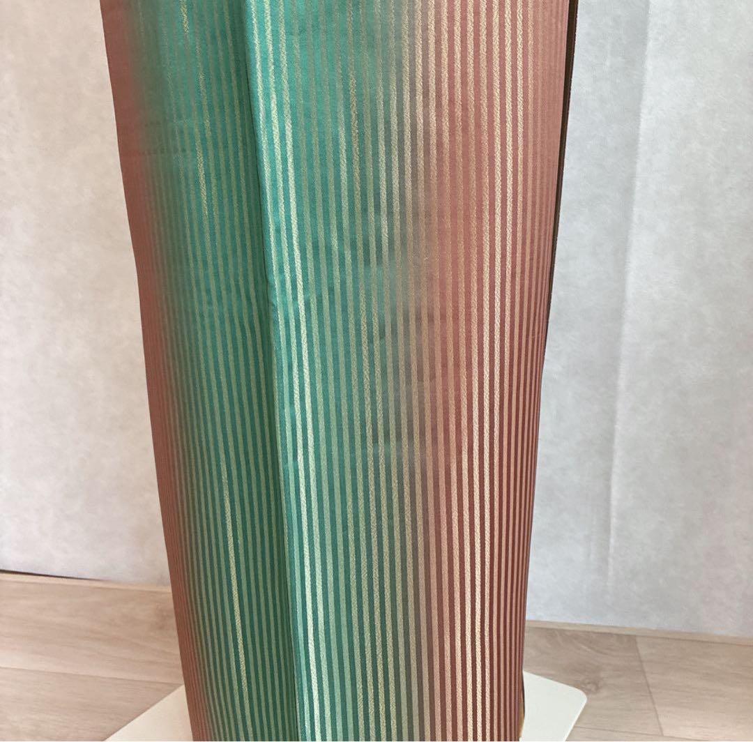 坂*ん様 付け下げ　小紋　フルセット　着物　正絹　縞模様　ストライプ　比翼仕立