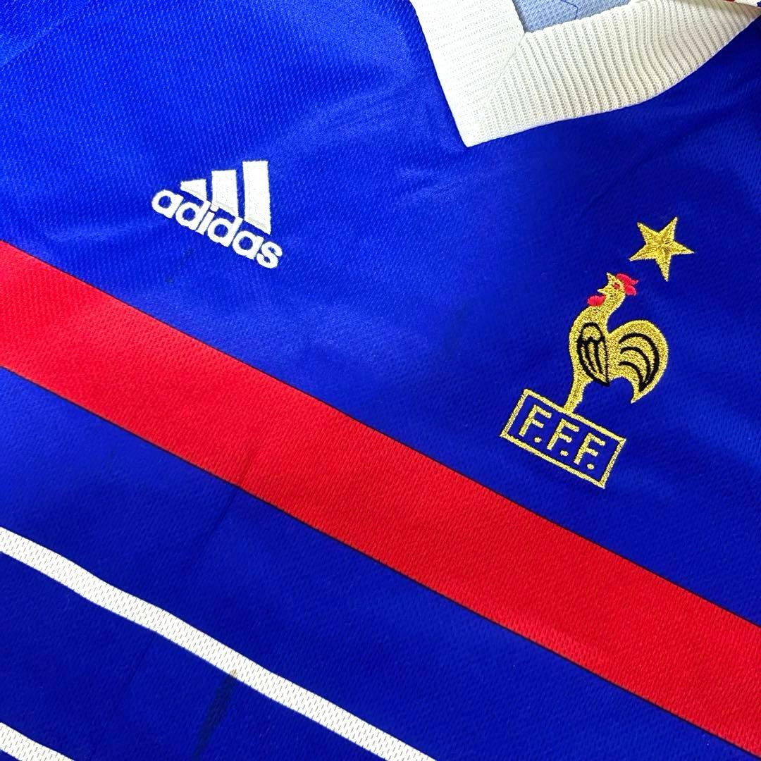【希少】98年 UK製 adidas フランス ジダン ユニフォーム XL