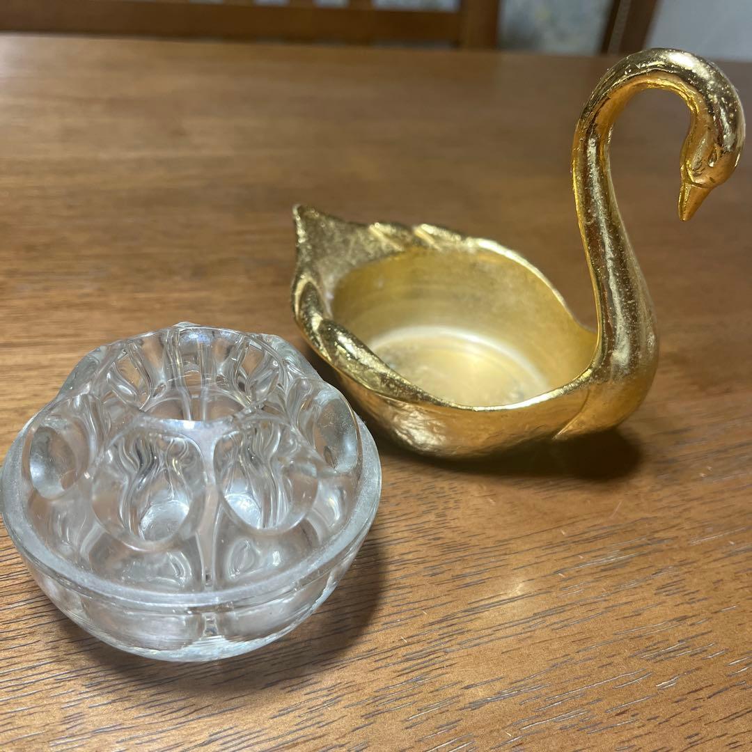 和光　スワン　キャンドルスタンド