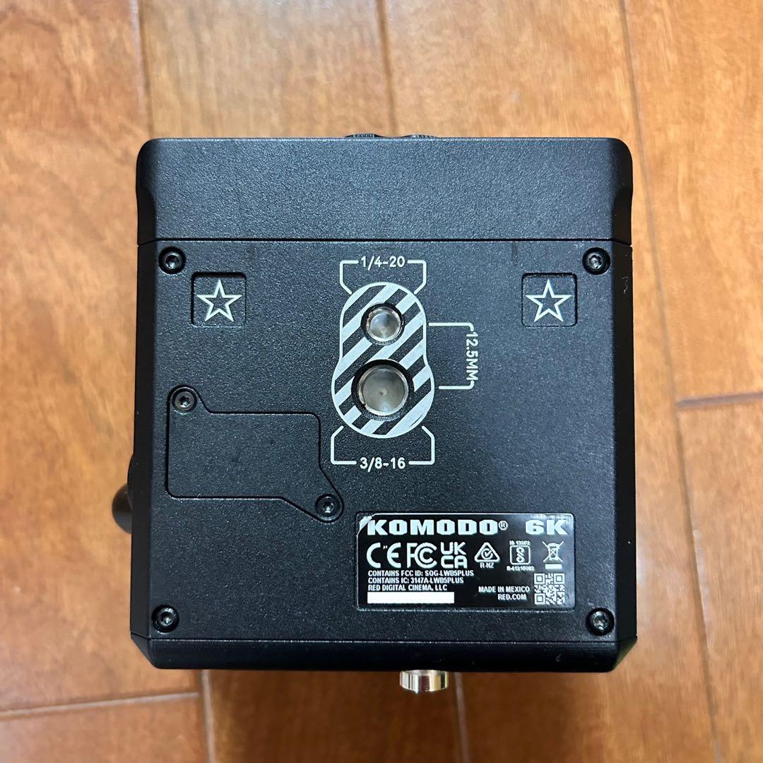 美品 RED KOMODO 6K 本体＋純正CFast512GB×3＋付属多数