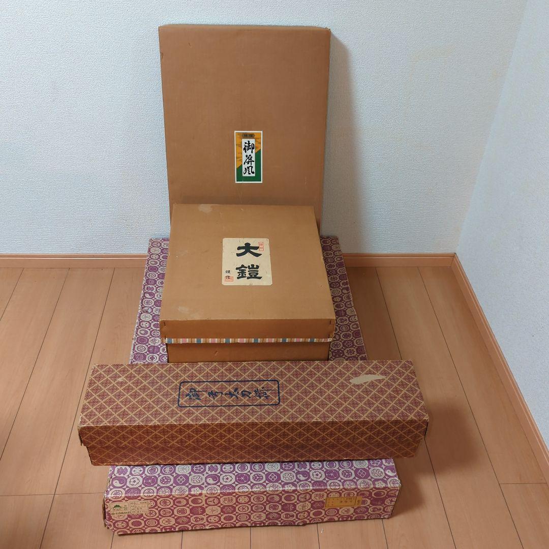 鎧飾り 五月人形　雄山作 　黒小礼赤糸威大鎧　12号