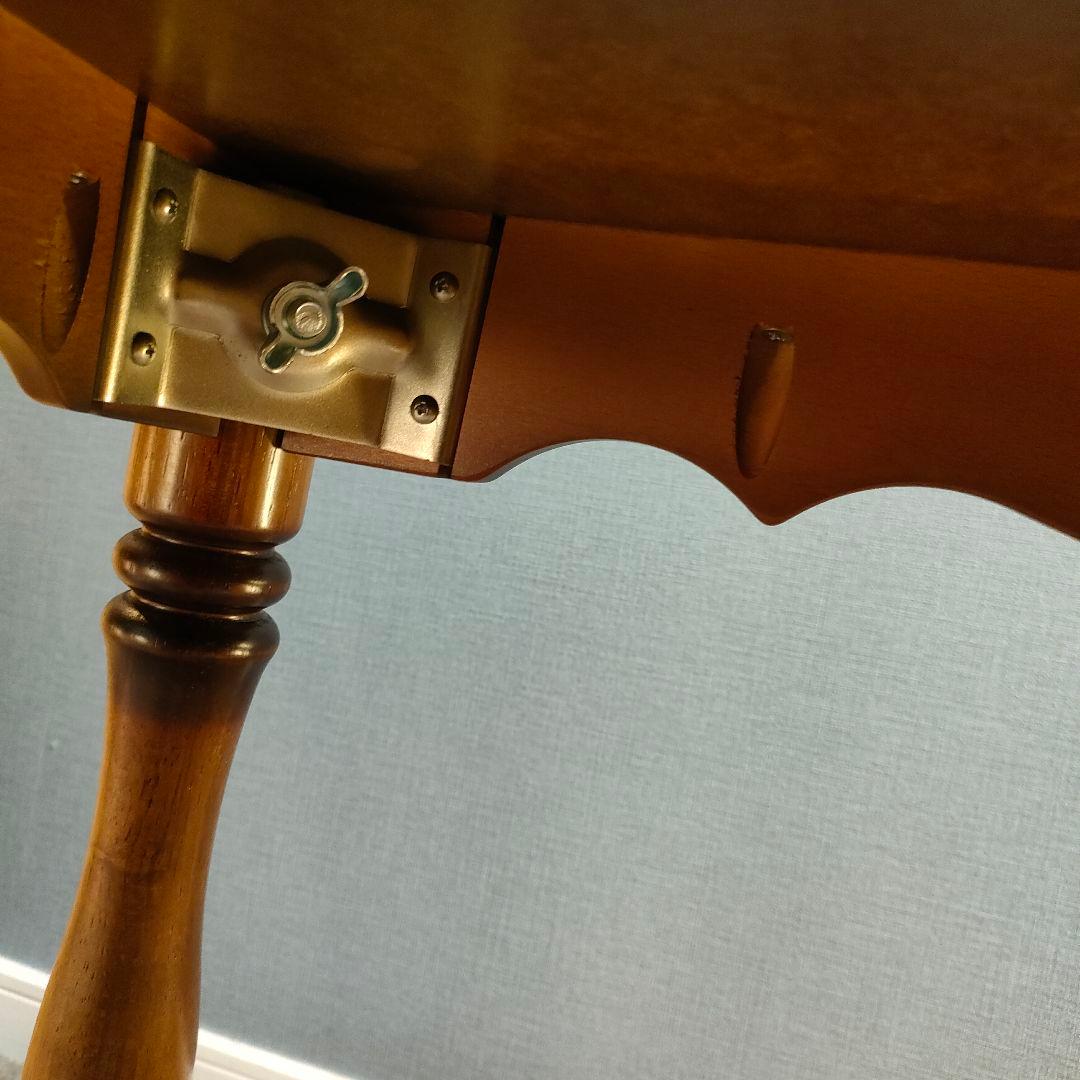 【CONS】カリモク家具 ローテーブル クラシック ろくろ脚