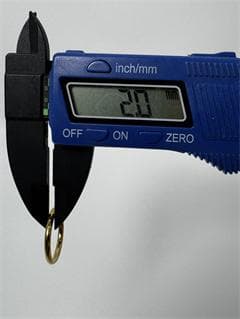 K18ゴールド シンプルリング1.55g 11号
