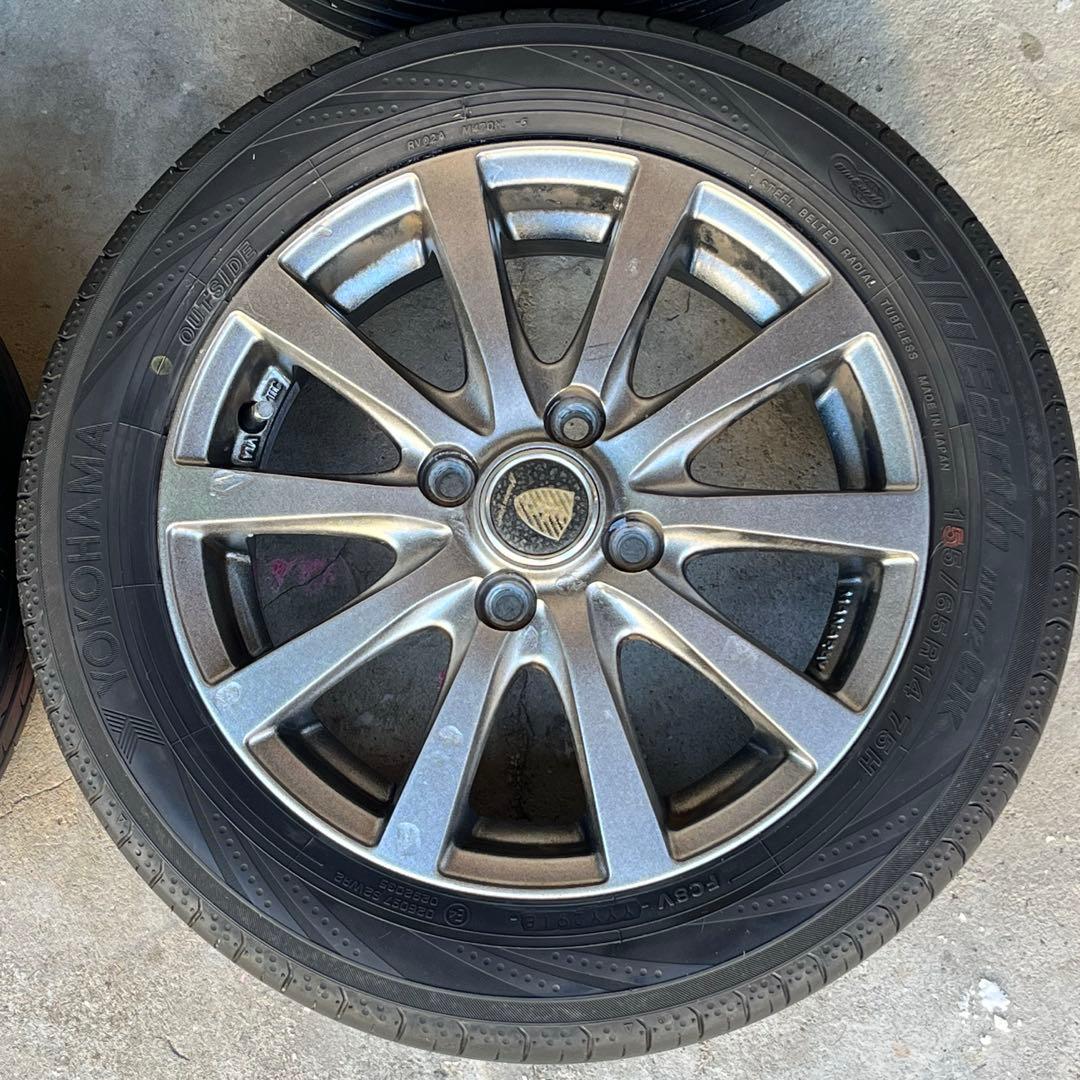 ① 軽自動車用 夏タイヤホイールセット 4本