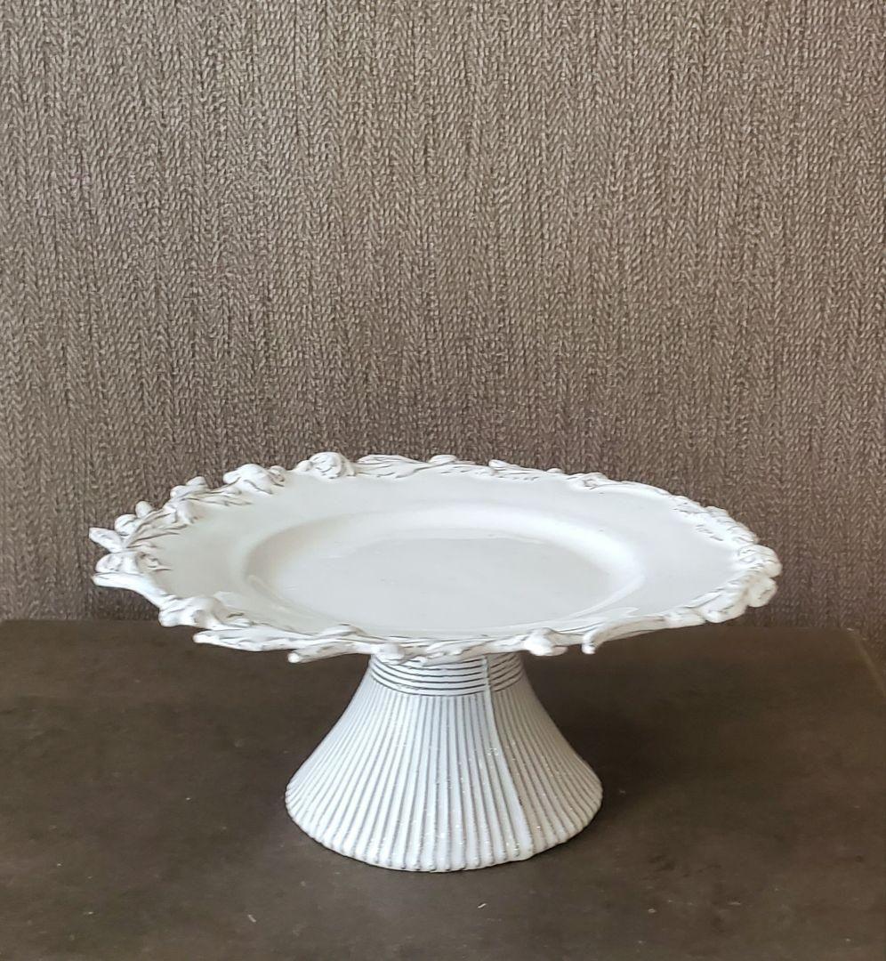 ★本日終了　アスティエドヴィラット　ローズ柄　ケーキスタンド