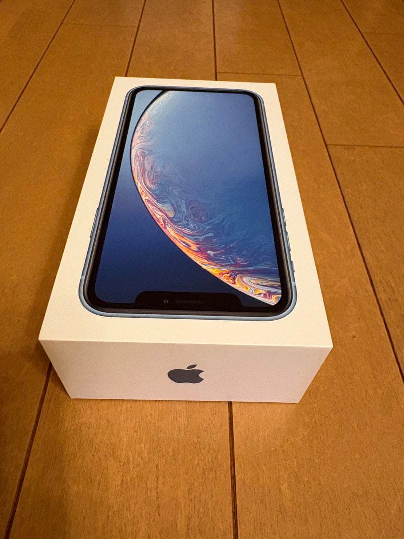 美品⭐︎iPhone XR 128GB SIMブルー　iFaceカバー付き！