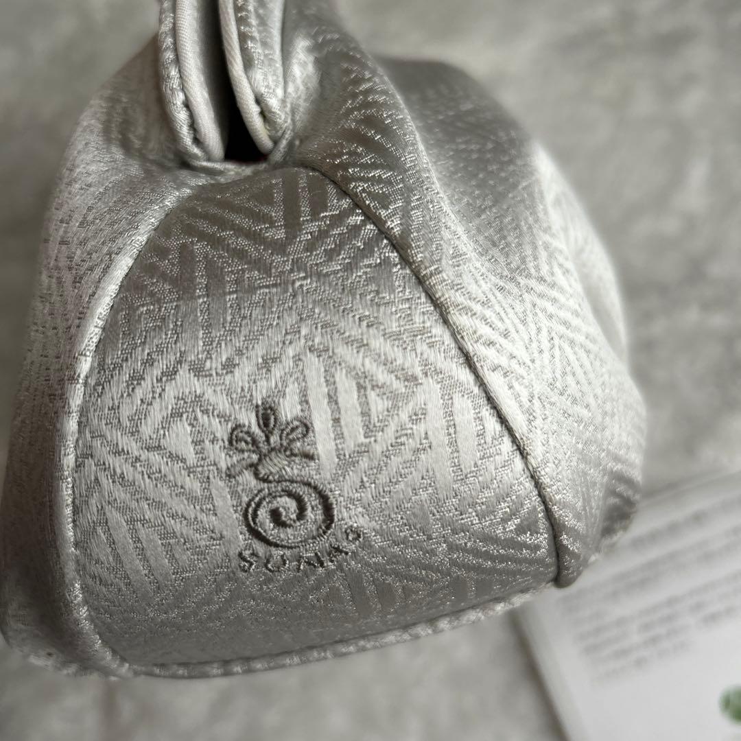 IWASA きものすなお×岩佐　タッセル　ハンドバッグ　銀鈴　GINRIN