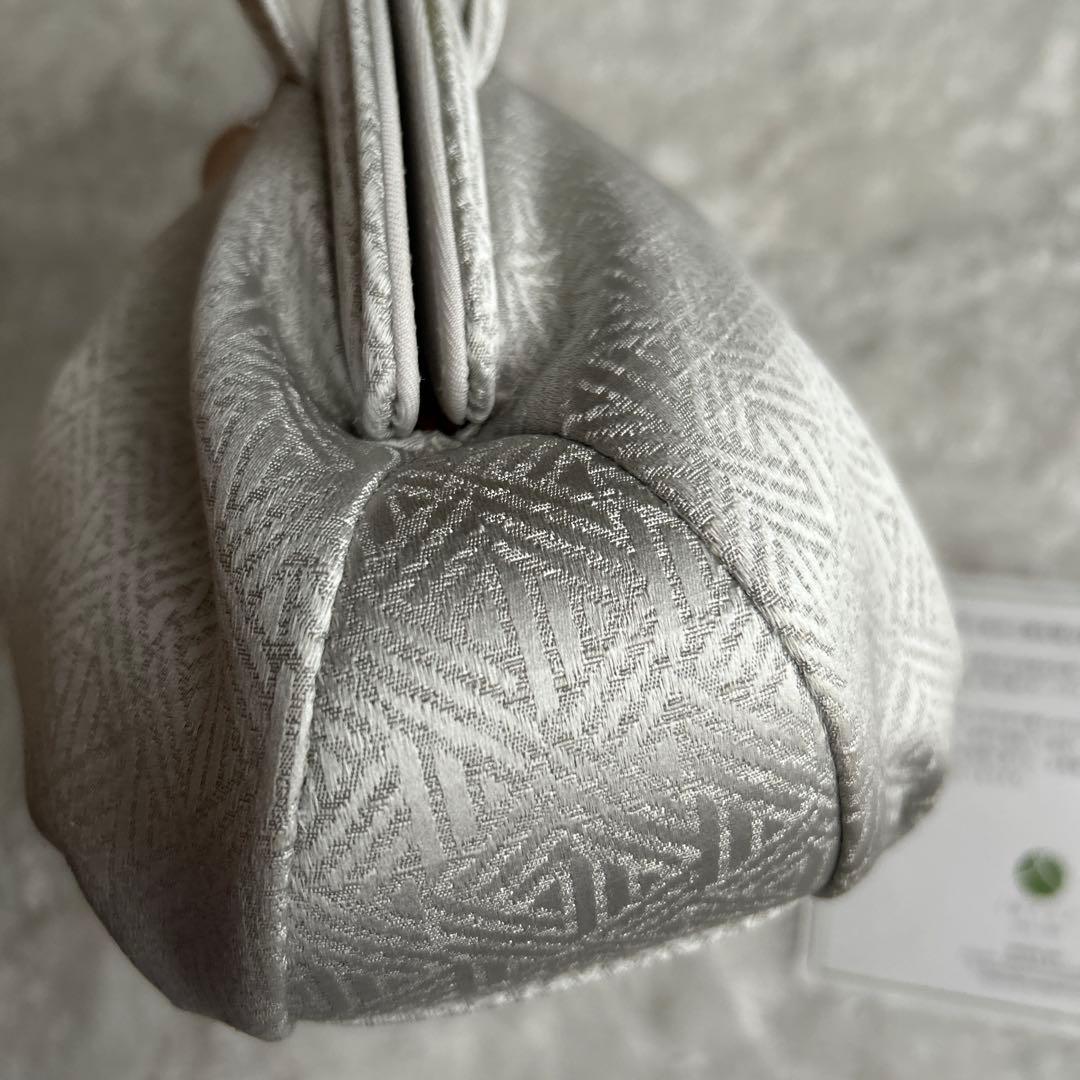 IWASA きものすなお×岩佐　タッセル　ハンドバッグ　銀鈴　GINRIN