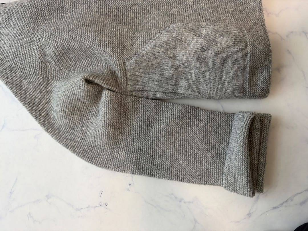 美品　ADIEU TRISTESSE 配色釦ウールカーディガン 日本製