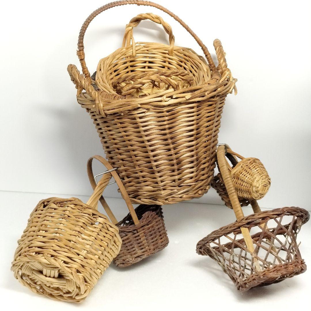 当時物 クーネルト ドイツ製 煙出し人形 カゴ売り 特大 約42cm 現状品