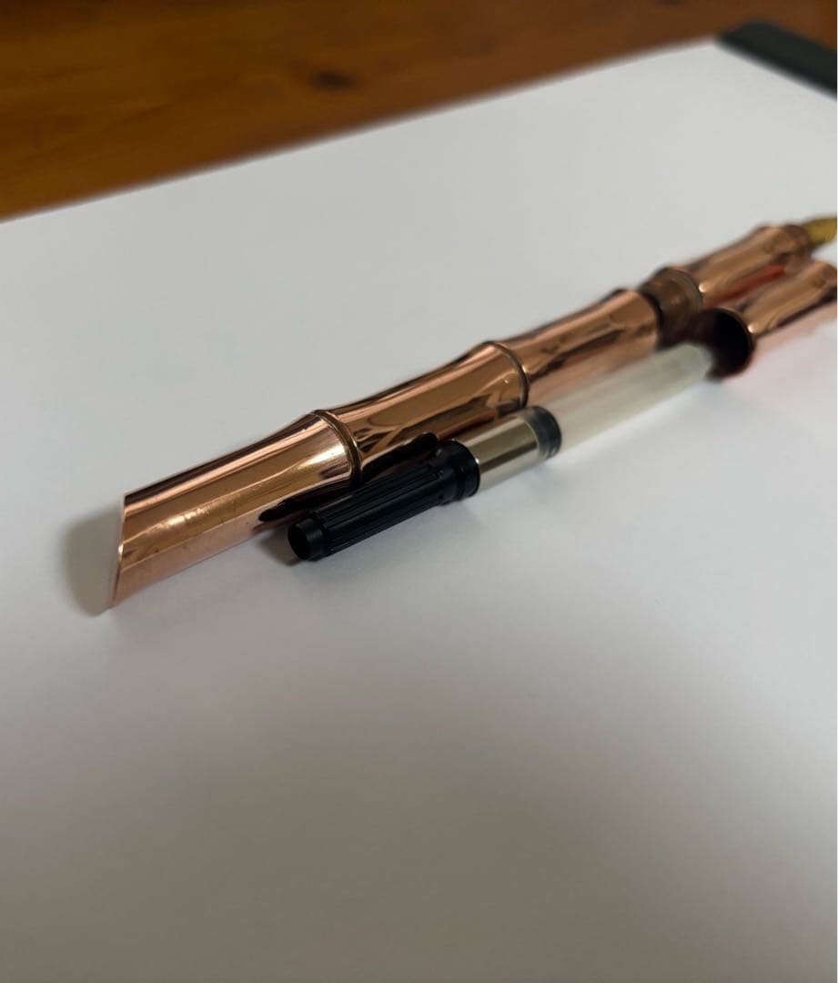 TTI-110 TIMAZE 竹型万年筆 コッパー Copper