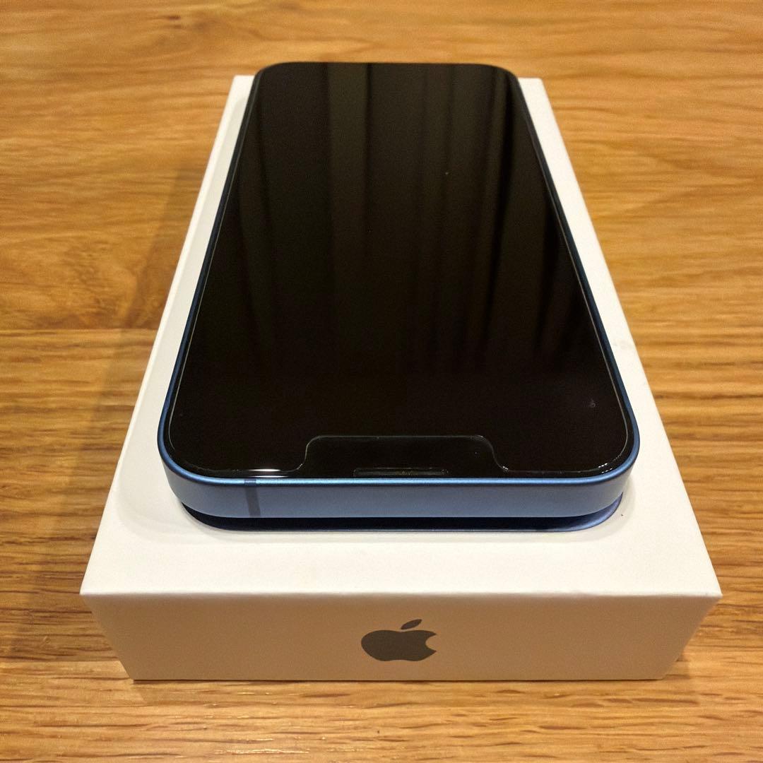 iPhone 13 mini 256GB ブルー　箱あり 付属品あり