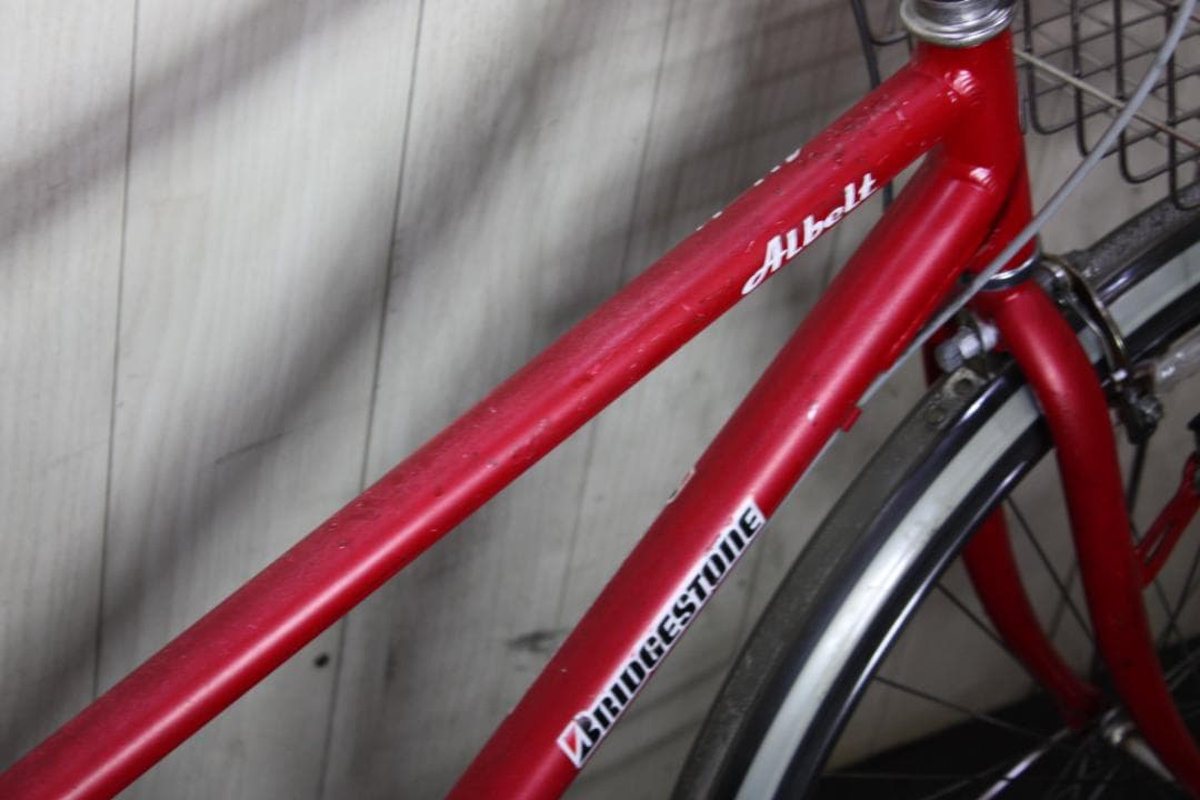 人気！ブリヂストン アルベルト AS73B 27型 アルミ内装3段 LED