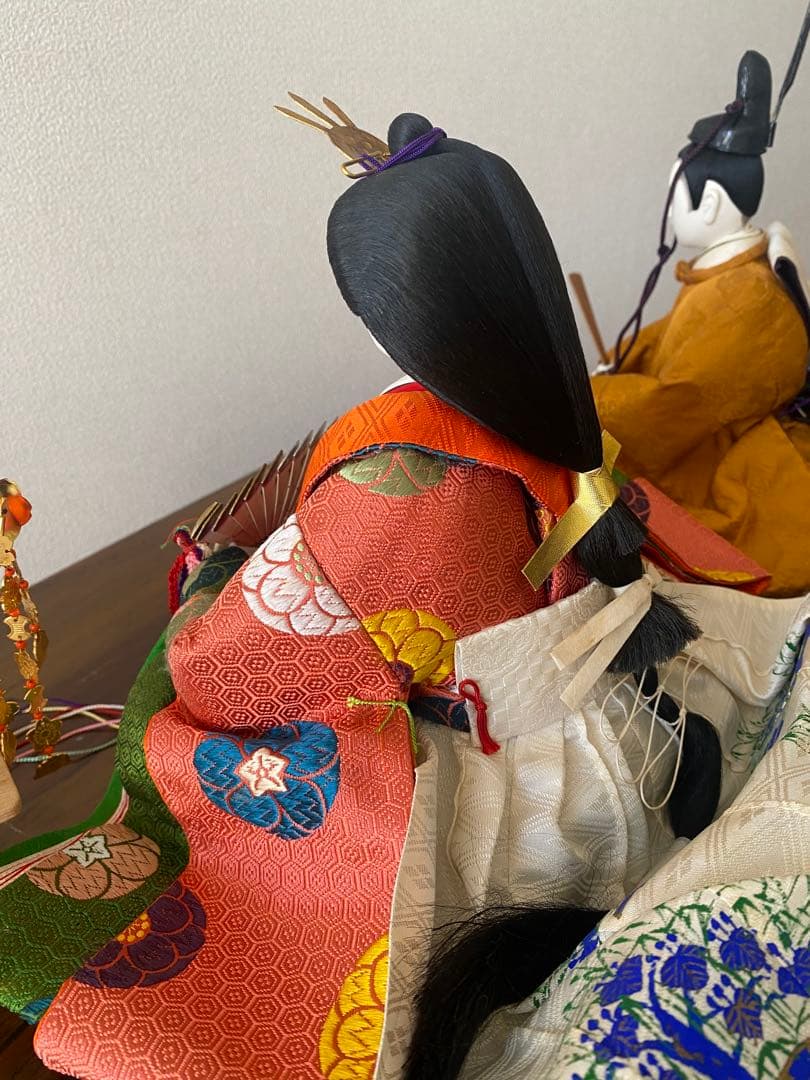 値下げ‼️雛人形　京都　洛北一操作　1980年頃　本物の伝統雛