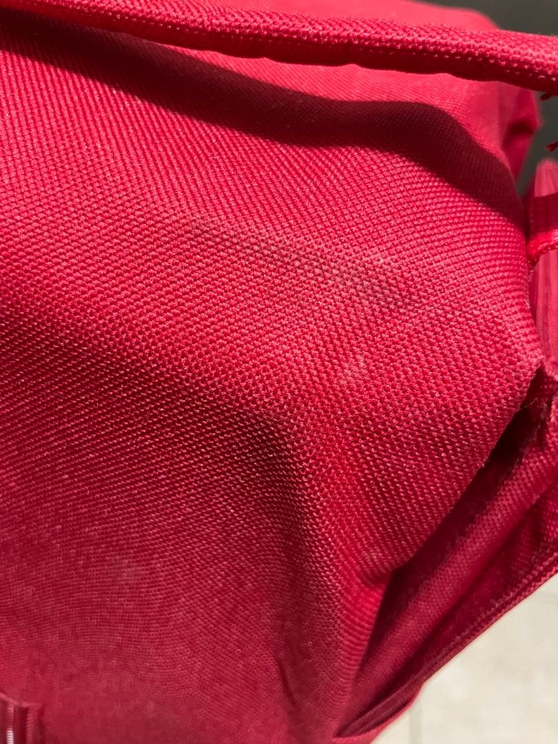 【発送不可。引き取り限定】Coleman 赤 キャリーカート 折りたたみ式