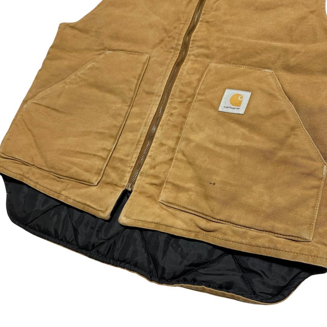 【1995年製・USA製】カーハート ダックベスト 腰ゴム