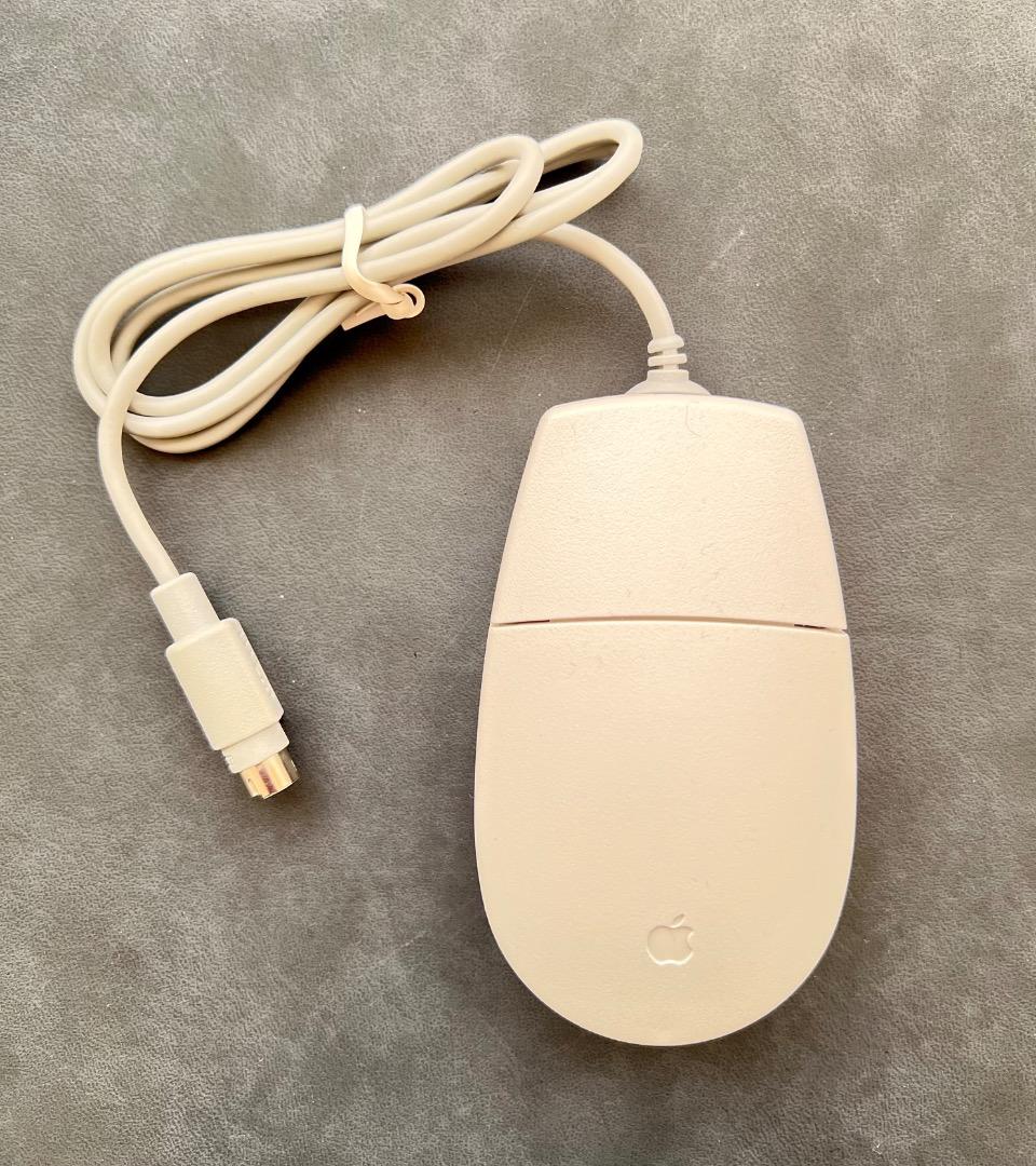 未使用 Apple Desktop Bus ADB Mouse I, II +α