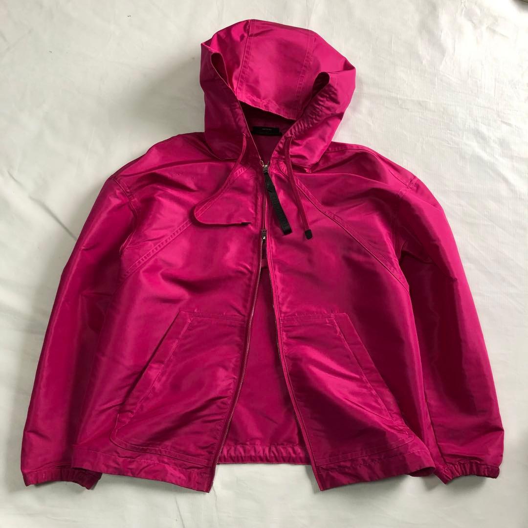 TOMFORD トムフォード ダブルジップ ナイロンジャケット ピンク