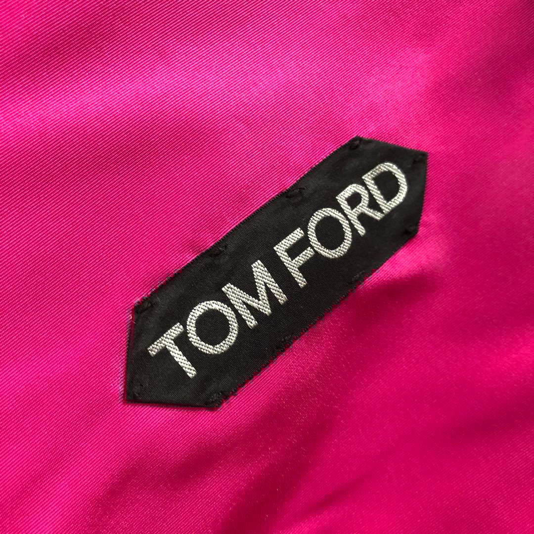 TOMFORD トムフォード ダブルジップ ナイロンジャケット ピンク