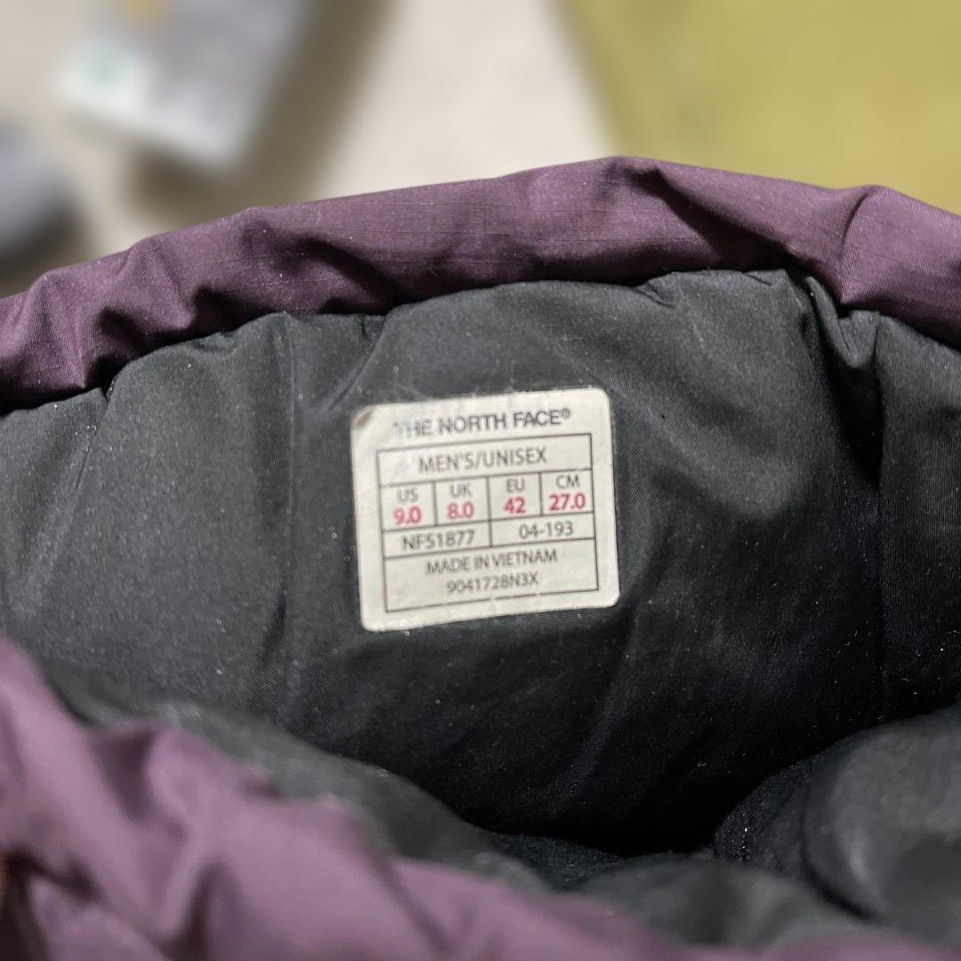 THE NORTH FACE ダウンブーツ パープル
