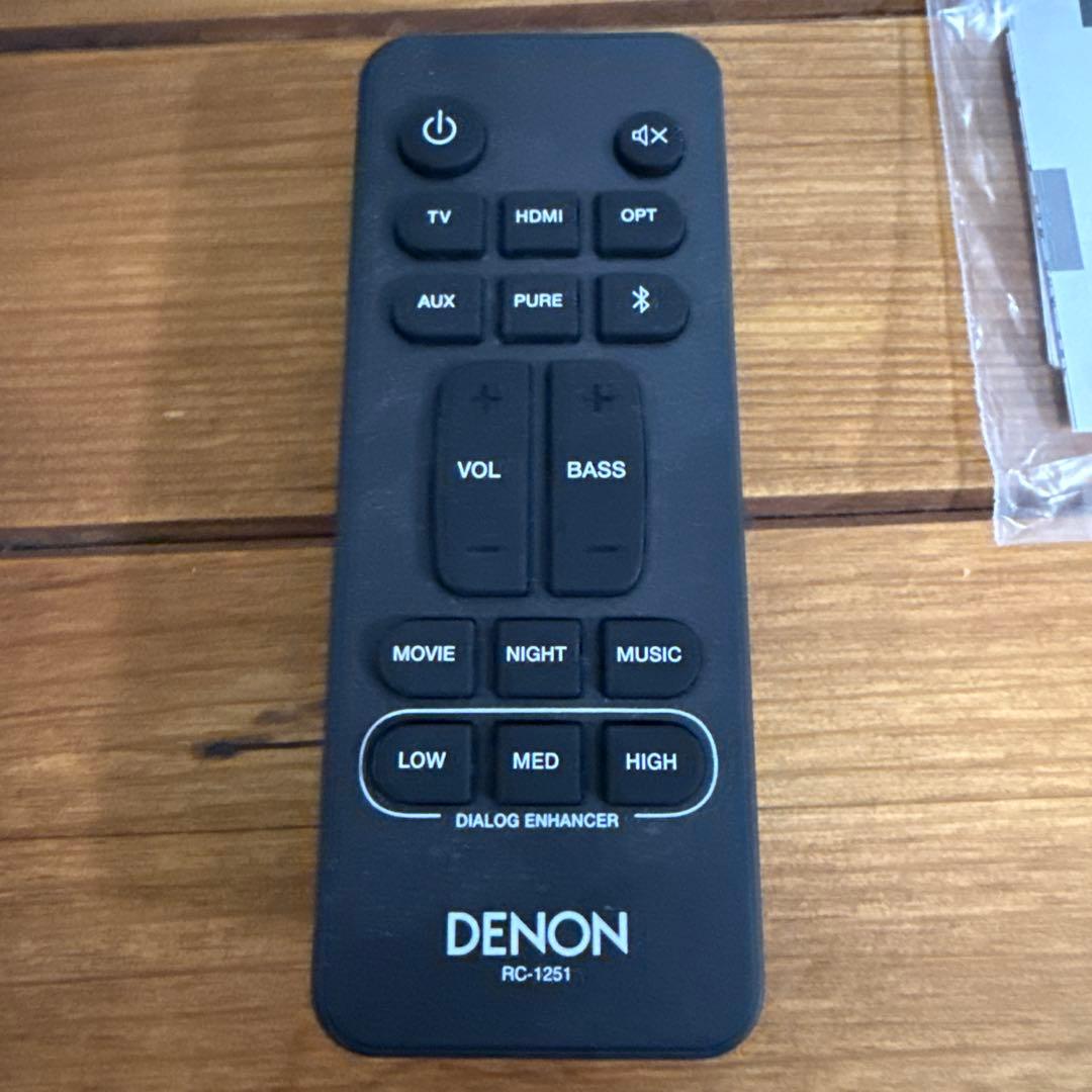 DENON サウンドバー DHR-S217 2023年製