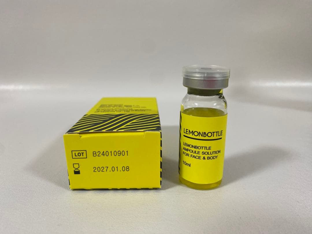 【即日発送】韓国で話題レモンボトル　10ml 5本　 ホームケア可能です。