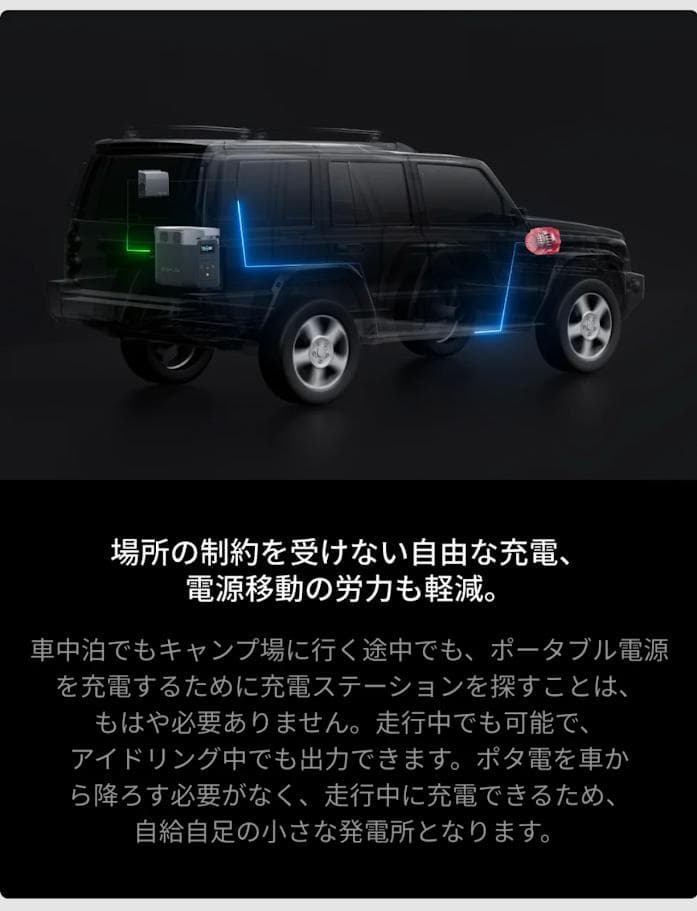 エコフロー　Alternator Charger