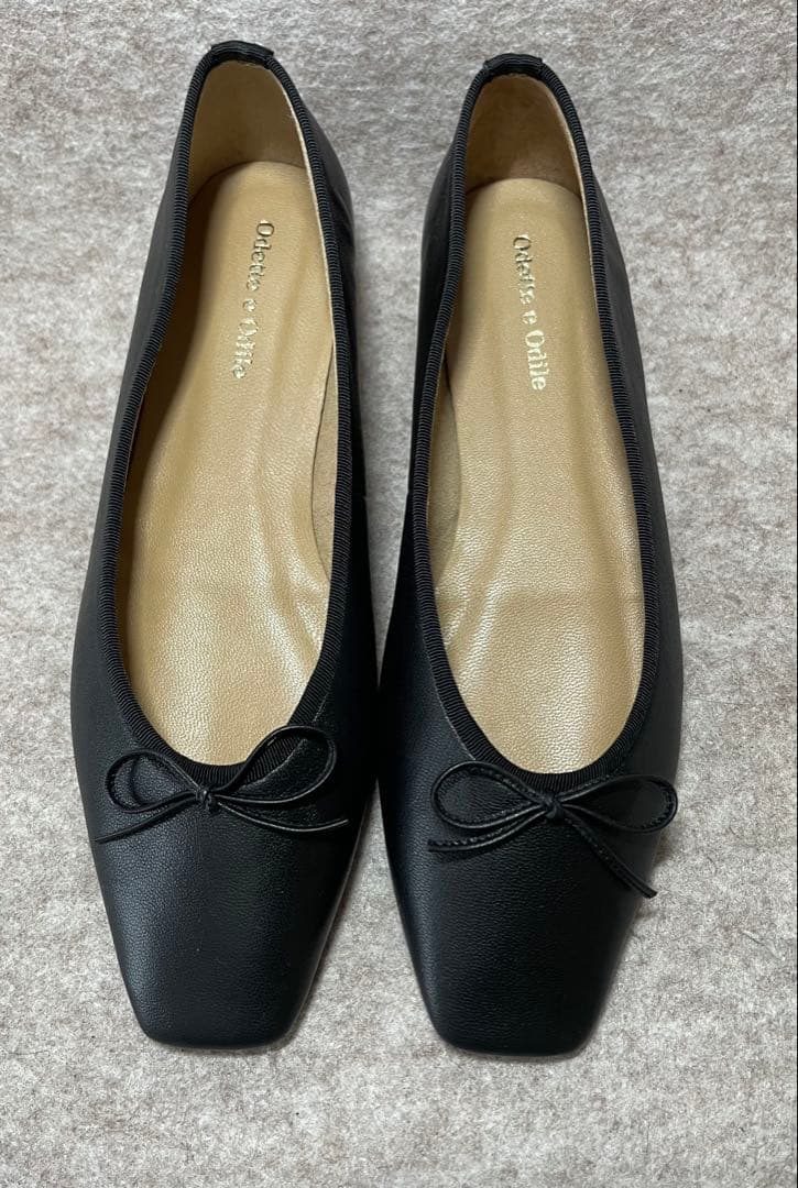 【3756】odette e odile スクエアバレエ FLT10 24cm