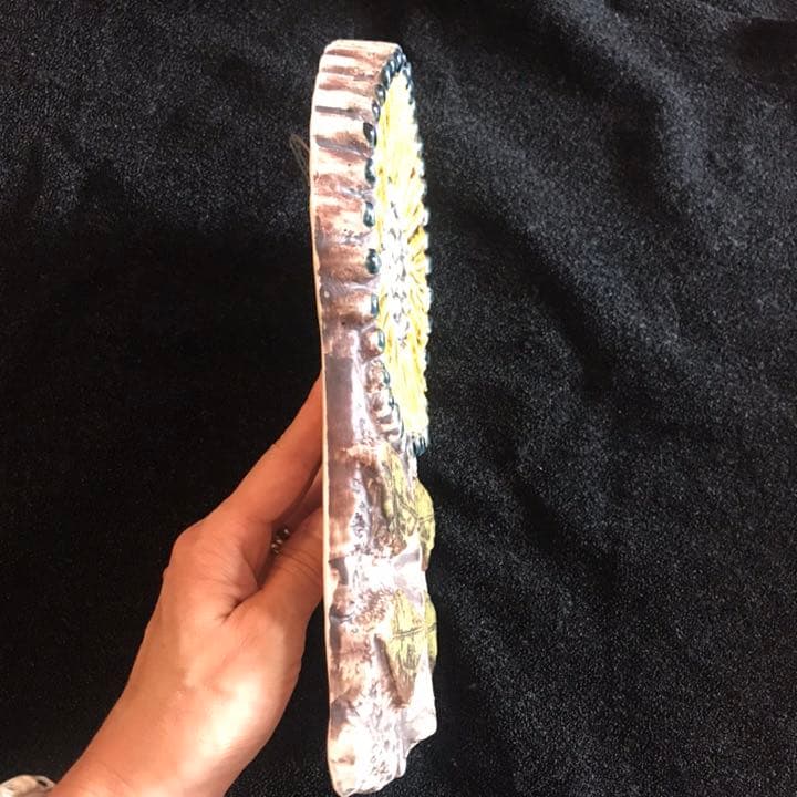 リサ・ラーソン　陶板ひまわり