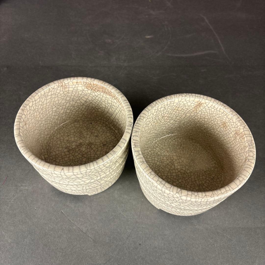 黒柿　煙草盆　２点