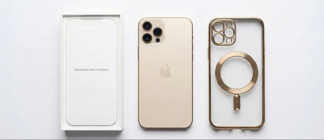 英*様 【美品】Apple iPhone 12 Pro 128GBゴールド 本体