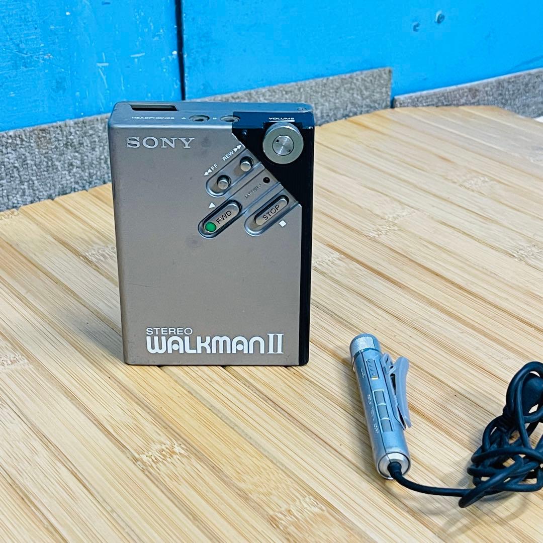 【レア！】SONY ウォークマン WM-2 シルバー 動作品