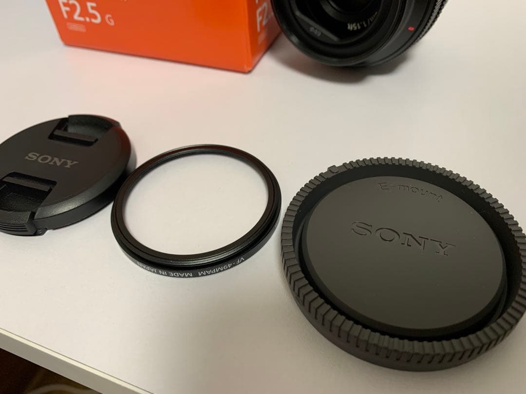 美品　SONY FE 50mm F2.5 G SEL50F25G 単焦点レンズ