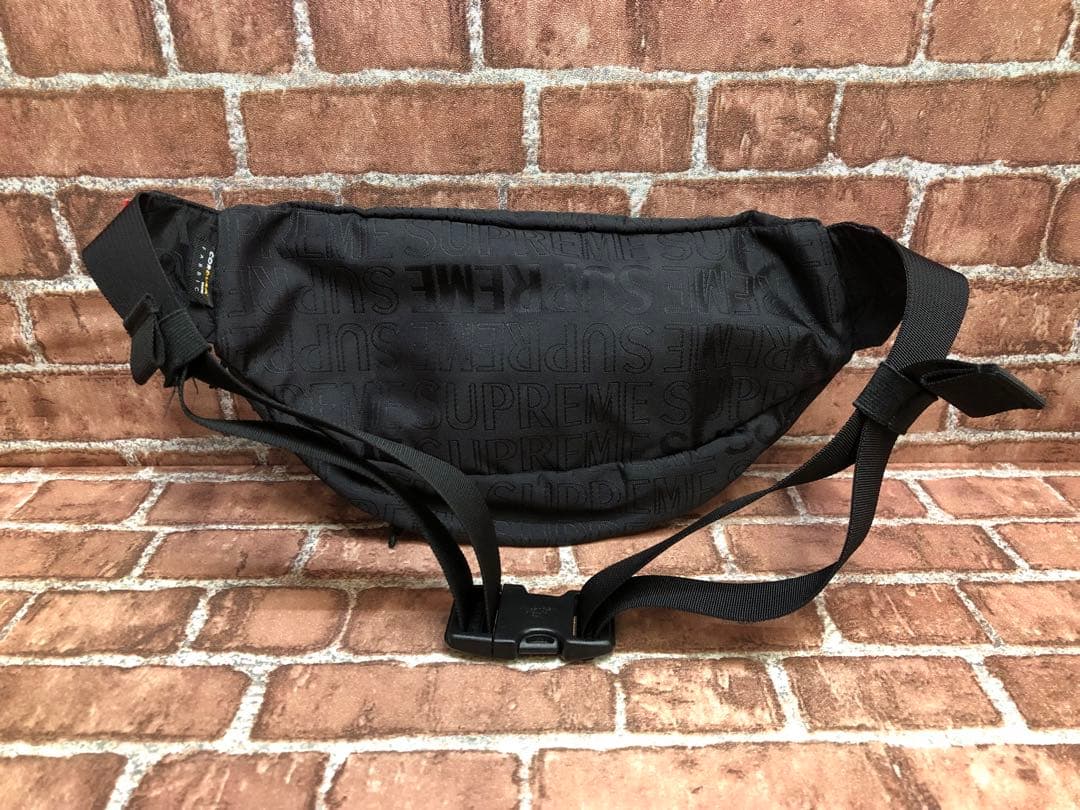 SUPREME 19SS 総柄 ボックスロゴ ウエストバッグ 6840
