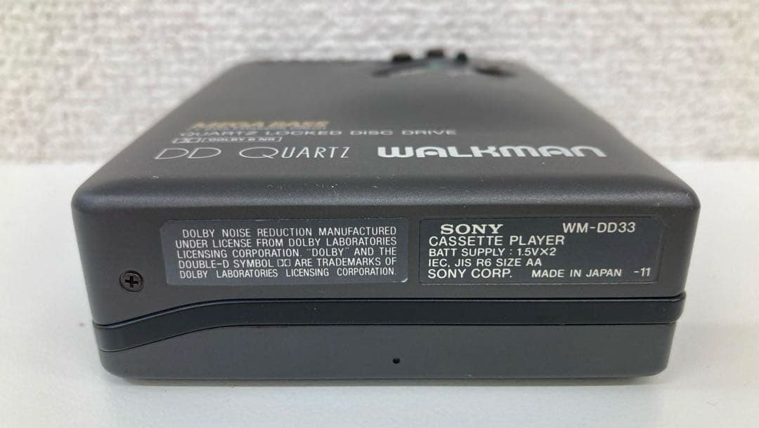 【稀少品】SONY ソニー WM-DD33 ウォークマン 本体のみ