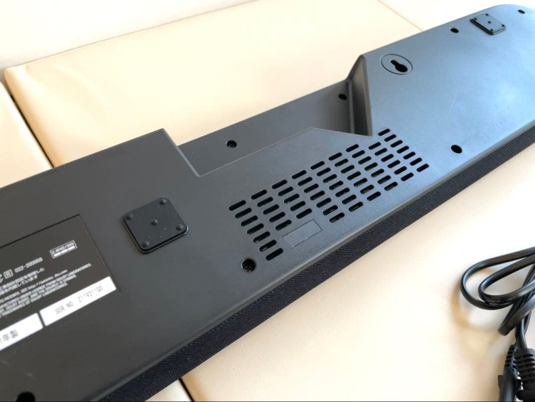 美品 ヤマハ YAMAHA サウンドバー SR-B20A ブラック