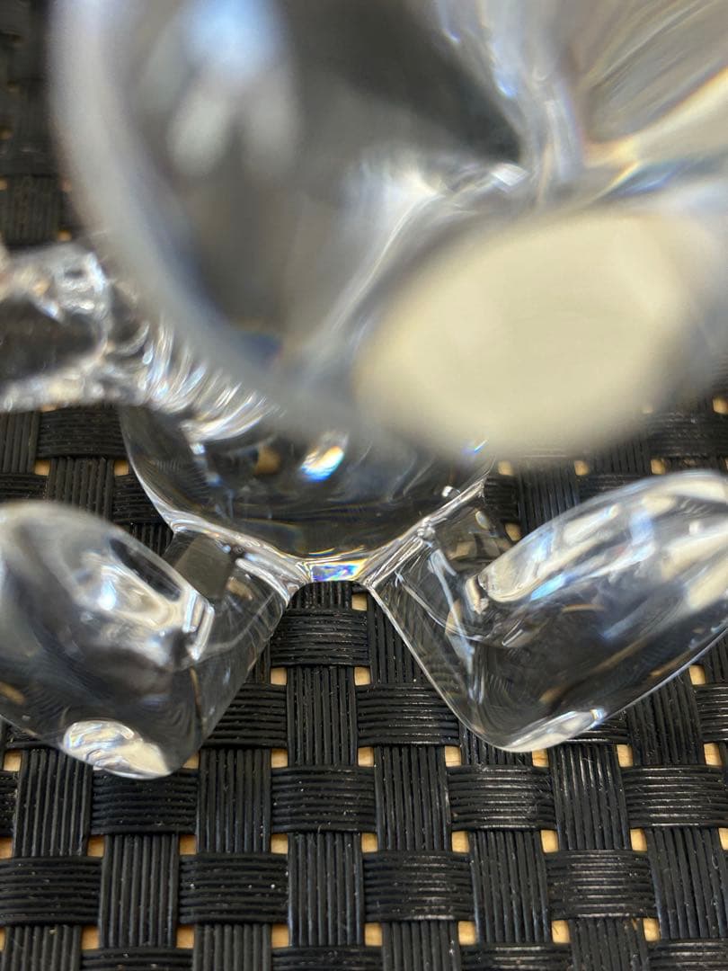 【美品】クリスタル　スヌーピー