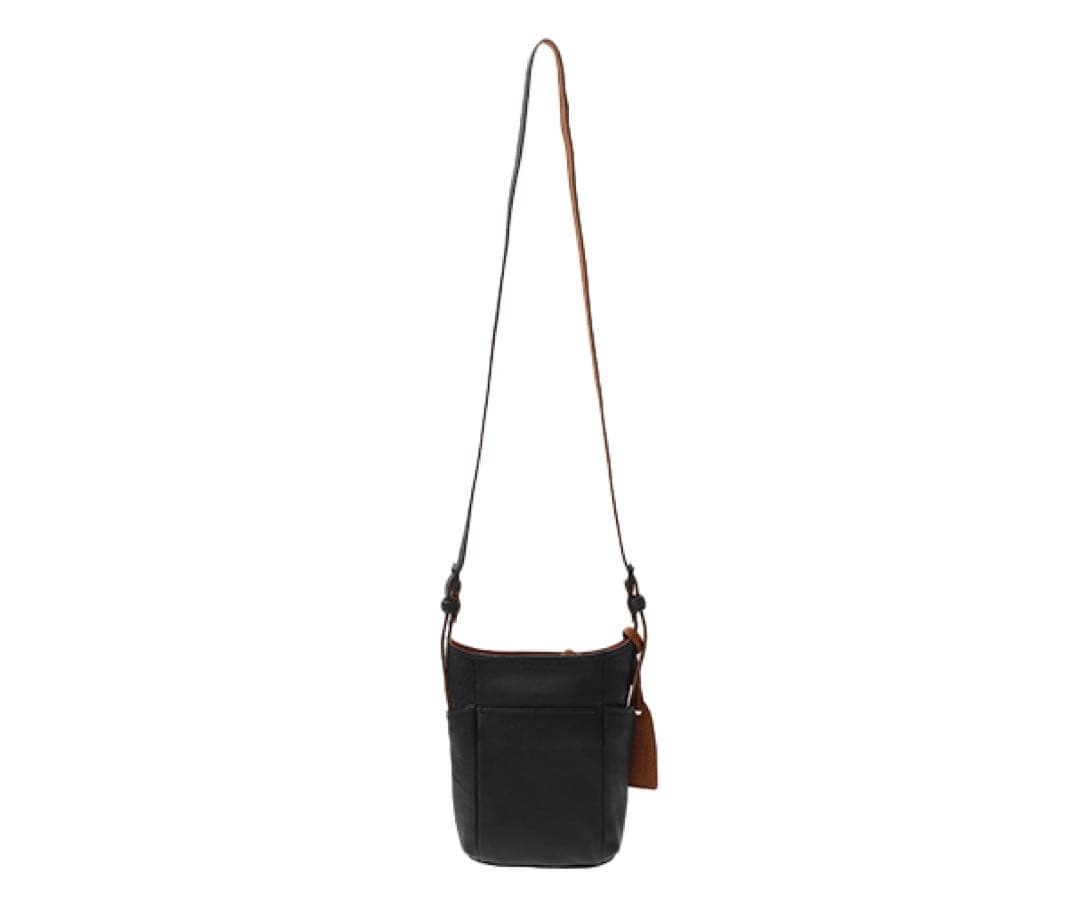 【美品】genten ゲンテン ショルダーバッグ TASCA タスカ ネイビー