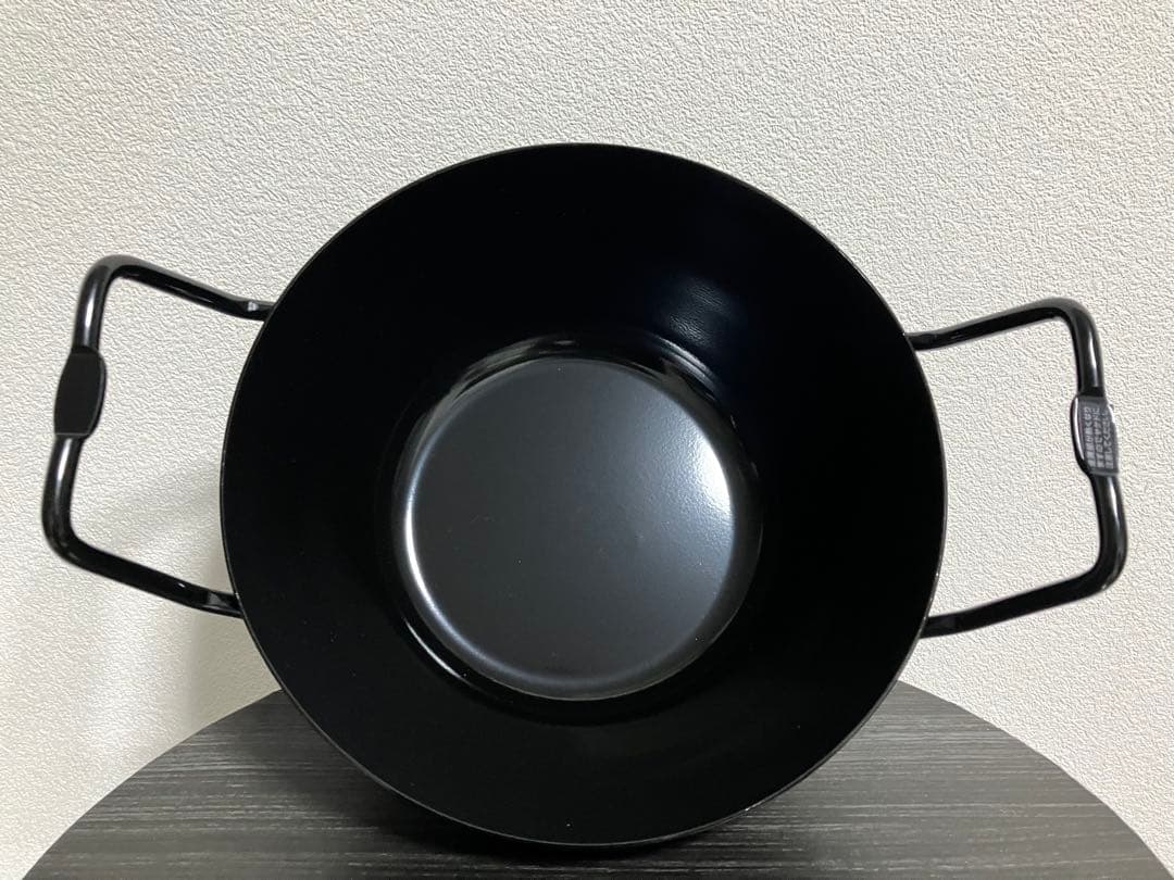 la base ラバーゼ 鉄揚げ鍋 22cm セット　Lb-098 新品未使用