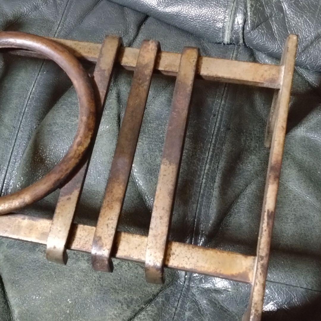 猫足　吉原　五徳 （鉄）レトロ