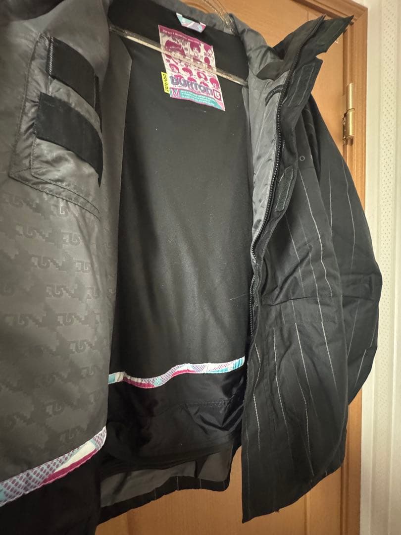 Barton バートンスノーボードウェア ブラック/ストライプ サイズM メンズ